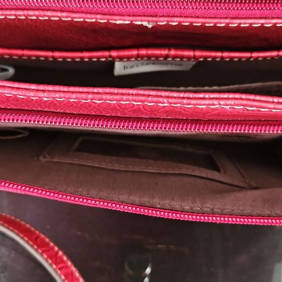 Liz Claiborne Red Crossbody Bag - Picture 6 of 12